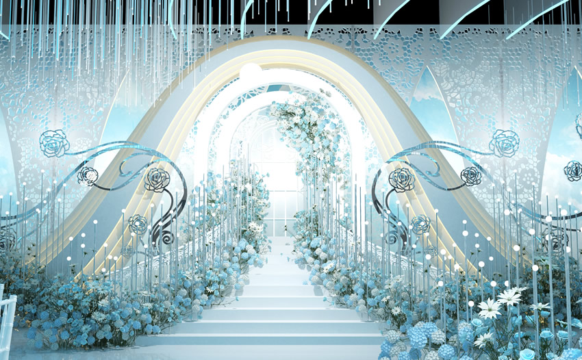 徐汇釡香烙馍村水晶厅效果展示